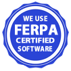 We use FERPA Certified Software by DrivingSchoolSoftware.com